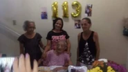 Francisca Celsa dos Santos113.jpg (48 KB) Celsa dos Santos celebrating her 113th birthday in 2017