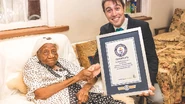 VBrown117e.jpg (130 KB) Aged 117, being recognised as the world's oldest person by Guinness World Records on 3 September 2017