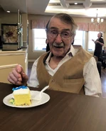 On his 110th birthday in 2020