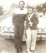 Lantz with her first husband, Mickey North