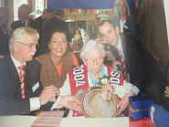Hendrikje on her 114th birthday.