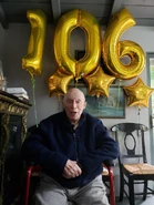 Norman Lloyd on his 106th birthday in 2020.
