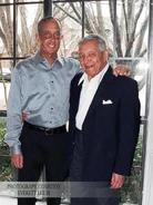 Everett Lee and his son Everett Lee III in 2005