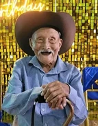 On his 110th birthday in 2022