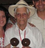 At the age of 97 (claimed 102).