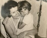 Maria Aulenbacher5.jpg (50 KB) With her daughter Birgit, probably in late 40s/early 50s