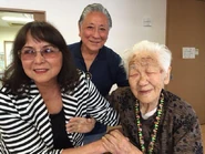 Kane Tanaka at the age of 113