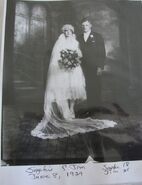 Sophie Koenig married James "Jim" Hules in June 1929