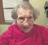 On her 111th birthday in 2022