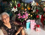 Lallemand on her 110th birthday in 2022