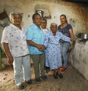 Higuita de Robledo celebrating her 112th birthday in 2022.