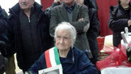 Maria Giuseppa Robucci on her 114th birthday.