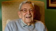 Bob Weighton shortly before his 110th birthday.