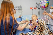 Mesa Sierra on his 111th birthday in 2021