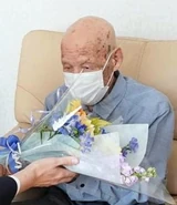 KMizuno108.jpg (43 KB) Kiyotaka Mizuno on his 108th birthday in 2022