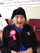 MWabano111.jpg (64 KB) On her 111th birthday in 2015