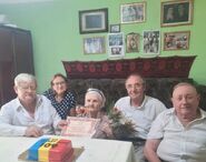 Paladia Noja on her 109th birthday in 2024