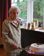 Walker in August 2014 at the age of 105