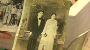 Suard at her wedding day.