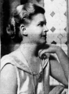 Hoffman (age 22) as a graduate of the Florida State College in 1936.