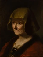 Undated, as an elderly woman.