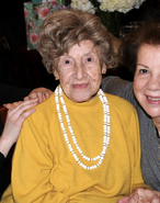 Marszalek on her 105th birthday in 2019