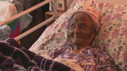 Willis on her 114th birthday in 2023