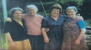 Morano (far right) with her sisters in 1979