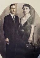 Lippolis with her husband