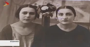 Chagelishvili (right), with her sister (likely).