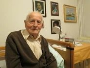 Niko Dragoš at the age of 106.