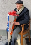 Bruno Kant on his 106th birthday
