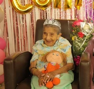 On her 109th birthday in 2020