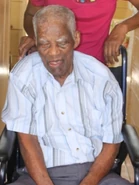 Herman Ward (aged 105) in 2013