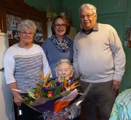 Lea Rouget 108.jpg (214 KB) Rouget on her 108th birthday in 2019
