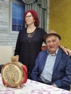 Đorđo Ostović (aged 103) in October 2023.