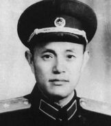 Zhang Lixiong as a young man.