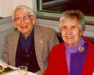 Jane and Ernest Ising in Peoria, Illinois in March 1996.