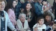 Virginia Moyano on her 111th birthday in 2015