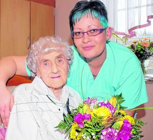 Johanna Klink 110.jpg (168 KB) Klink at her 110th birthday in 2013