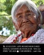 Grilo at the claimed age of 111.