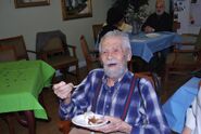 On his 110th birthday in 2013