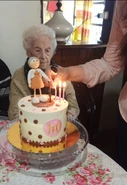 On her 110th birthday in 2020
