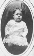 Bidwell at age one.