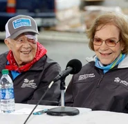 Jc199.jpg (79 KB) Carter (aged 95) with Rosalynn in 2019