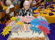 On her 111th birthday in 2018
