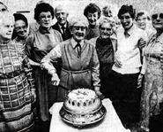 Front cake.png (418 KB) Adams (front, age 99) cutting her early birthday cake on June 19, 1980.