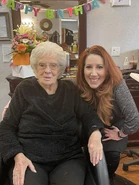 Schultz on her 110th birthday in 2023