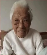 Xu Senzhen in her supercentenarian years.