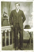 Niko Dragoš (aged 17) in 1924.